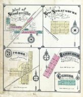 Stoutsville, Bremen, New Strausburg, Hamburgh, Geneva, Fairfield County 1875